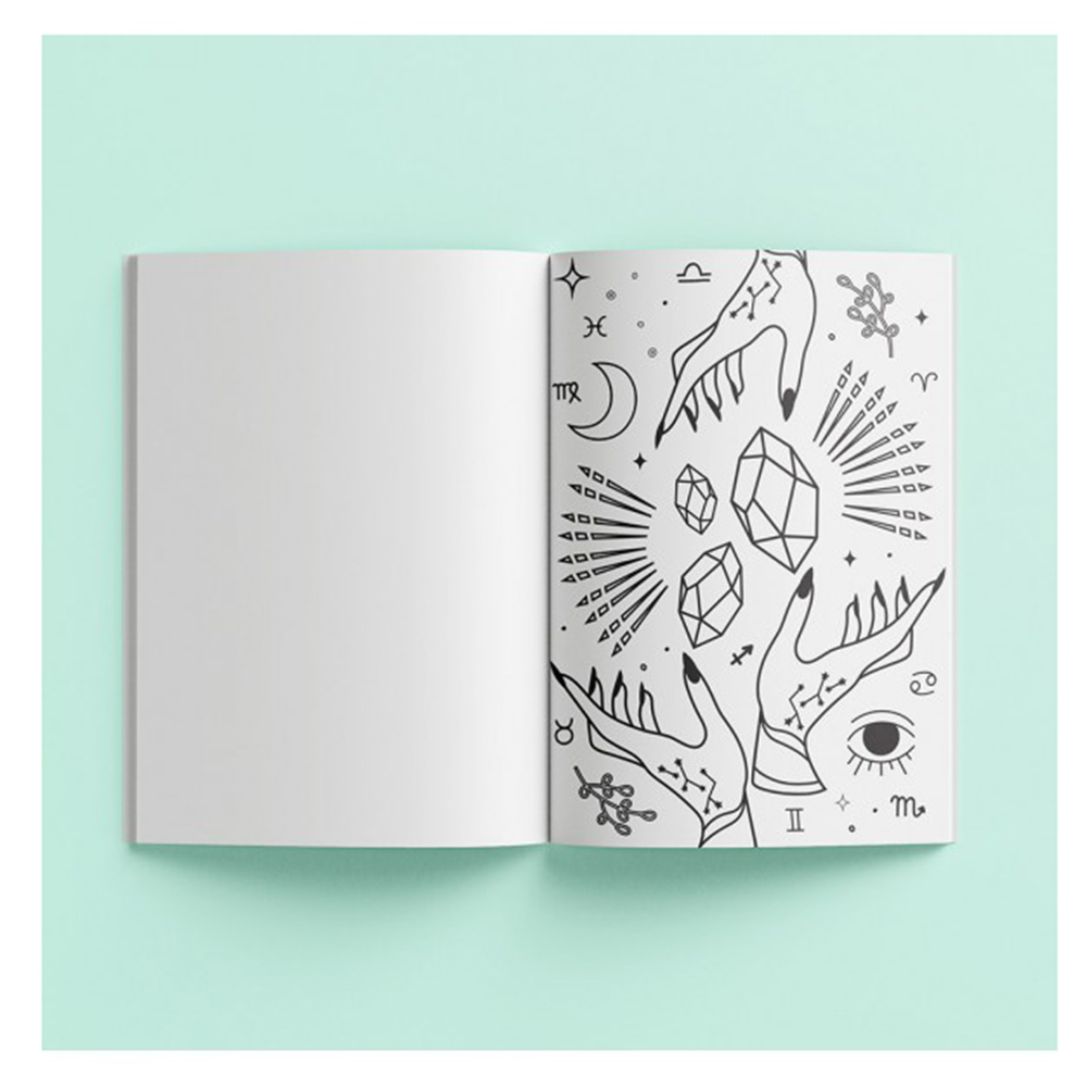 Βιβλίο Ζωγραφικής Art Marker MBS Tarot Hinkler - 1