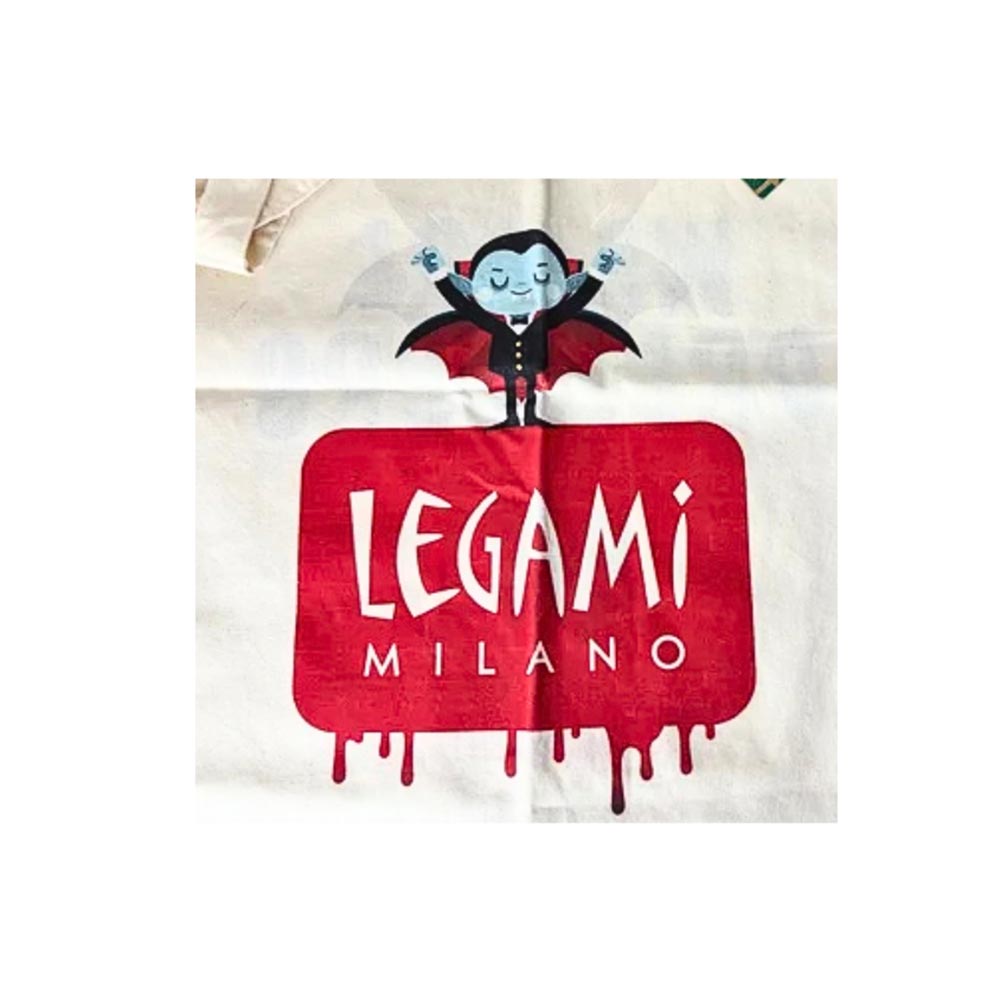 Τσάντα Ώμου Υφασμάτινη Halloween We Are Dreamers Coffin RBAG0008 Legami - 2