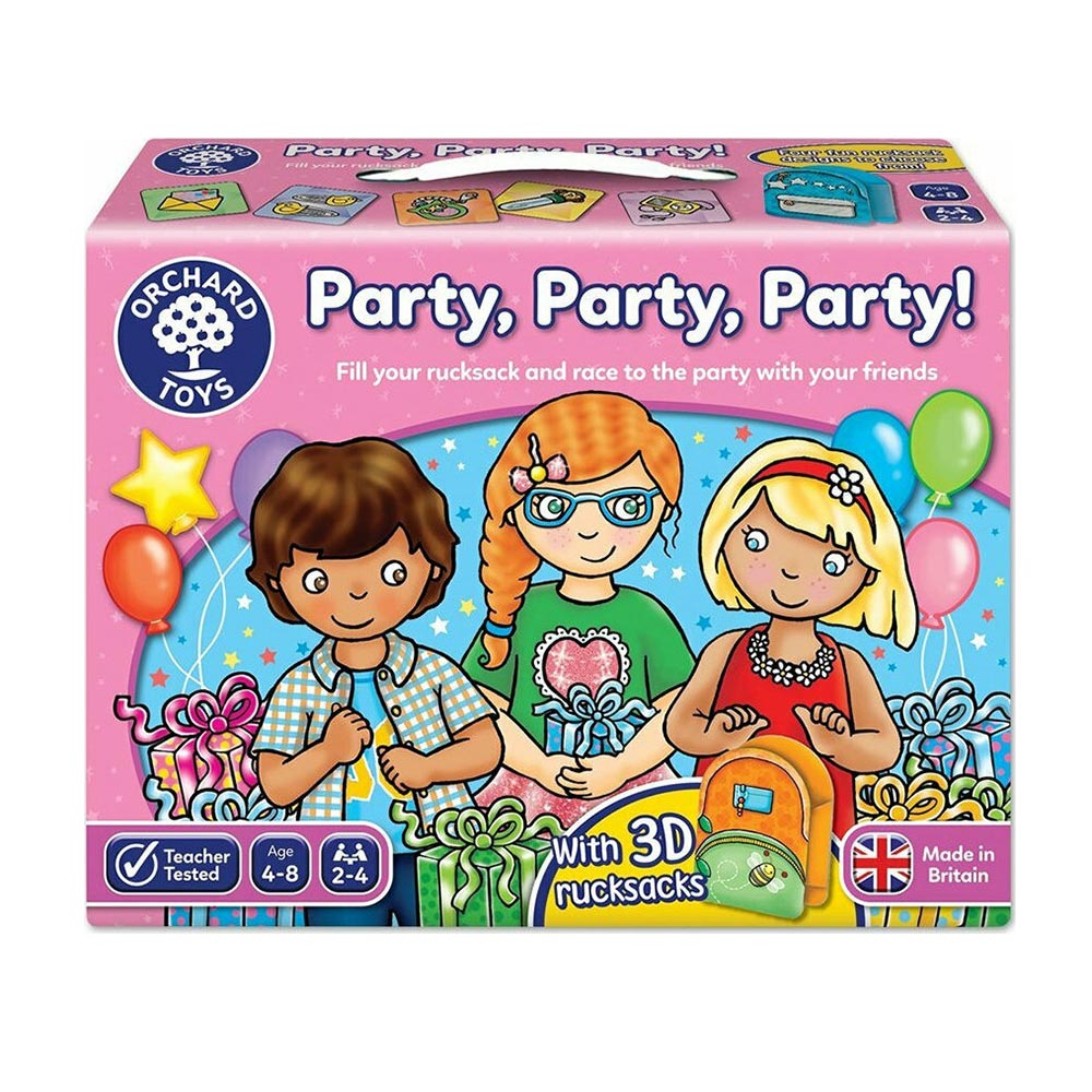 Επιτραπέζιο Παιχνίδι "Πάρτι, Πάρτι, Πάρτι" ORCH042 Orchard Toys  - 0