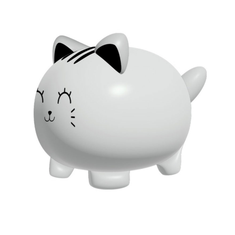 Κουμπαράς Πλαστικός Grey Cat XL2501 i-Τotal - 0