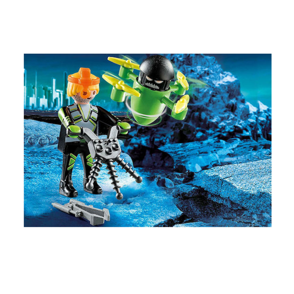 Special Plus Agent with Drone 70248 Playmobil - 1