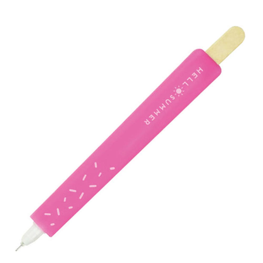 Στυλό Hello Summer Ice Cream Gel 0.5mm Μαύρο ICE0001 Legami - 107877