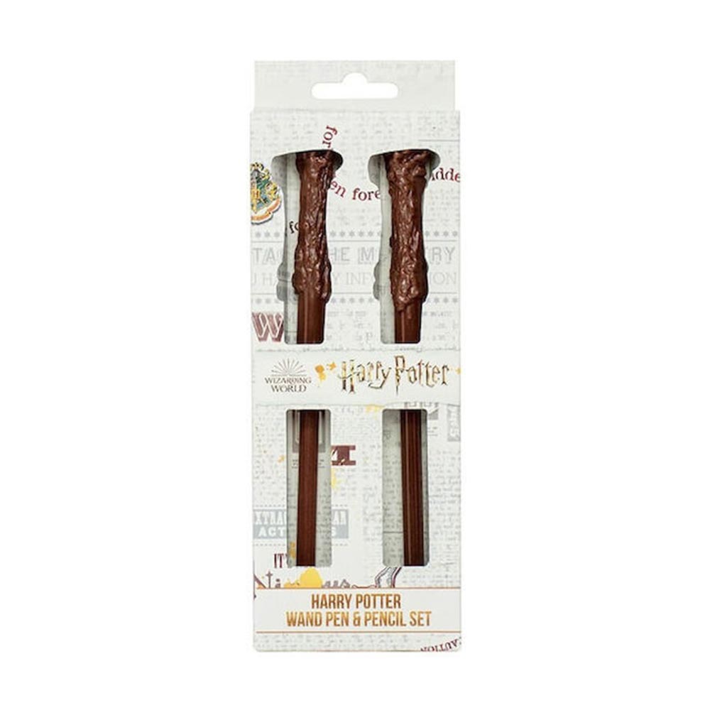 Σετ Μαγικό Ραβδί Μολύβι - Στυλό Harry Potter SLHP521 Blue Sky - 108339