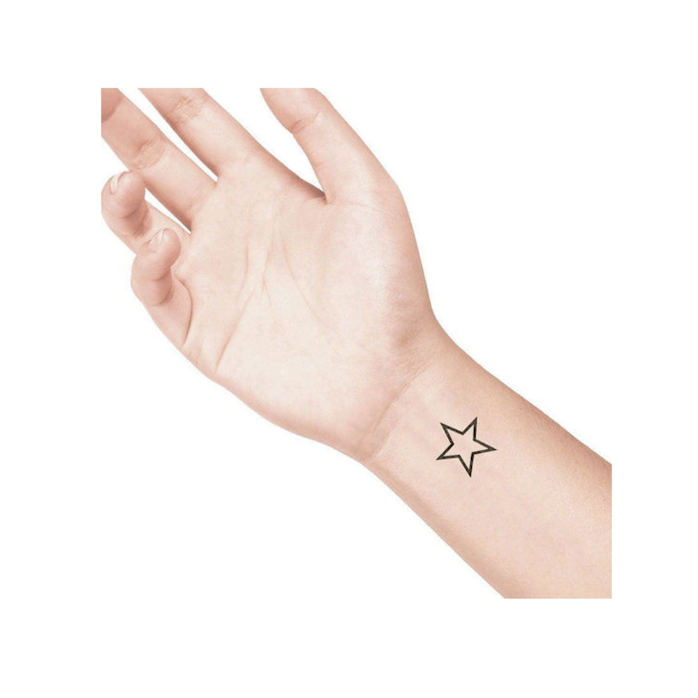 Στάμπα Για Τατουάζ Απο Πέτρα Small Star 3cm LAS067 LaDot - 2