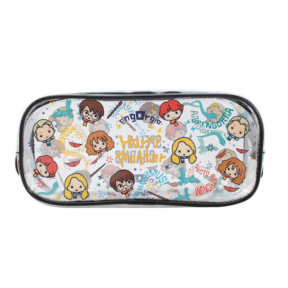 Κασετινά Βαρελάκι Διάφανη Kawaii Harry Potter HP749564 Blue Sky - 108358