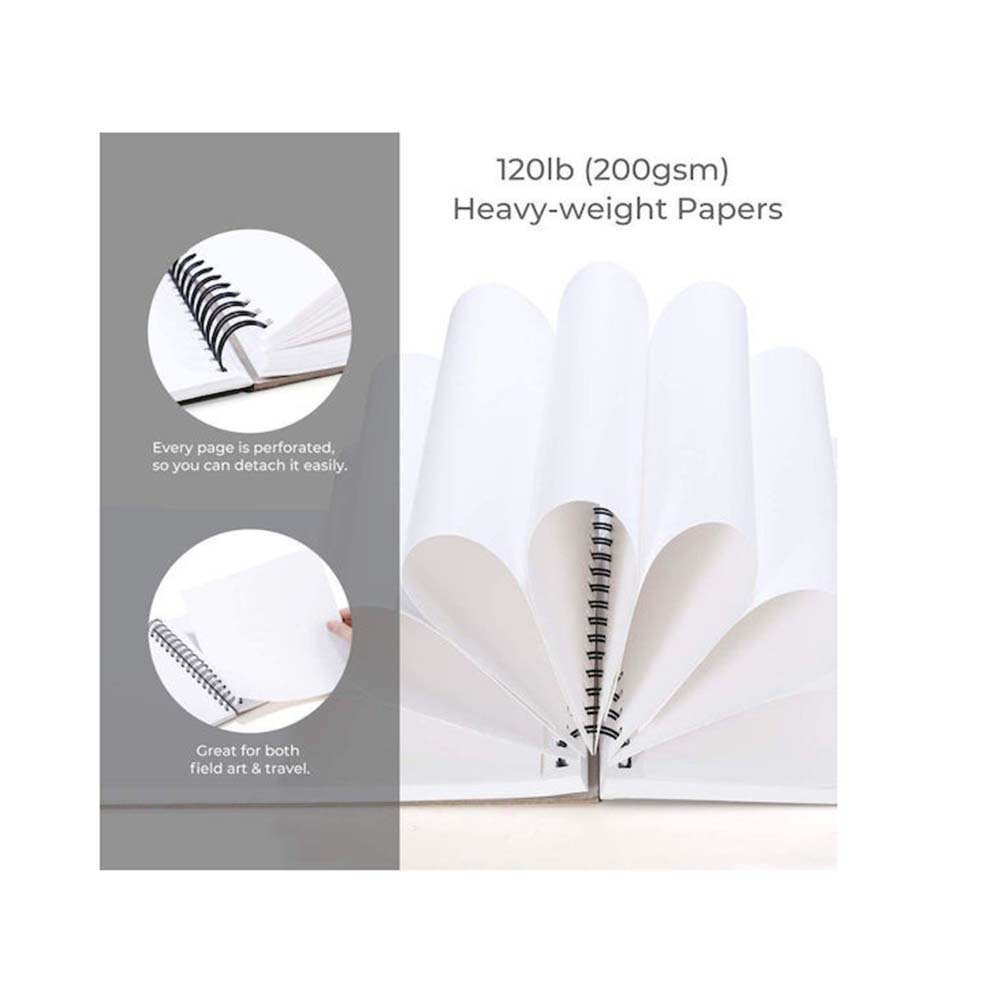 Μπλοκ Σχεδίου Sketchbook A3 29.7x42cm 48Φ OHU-Y44-83000-23 Ohuhu - 4