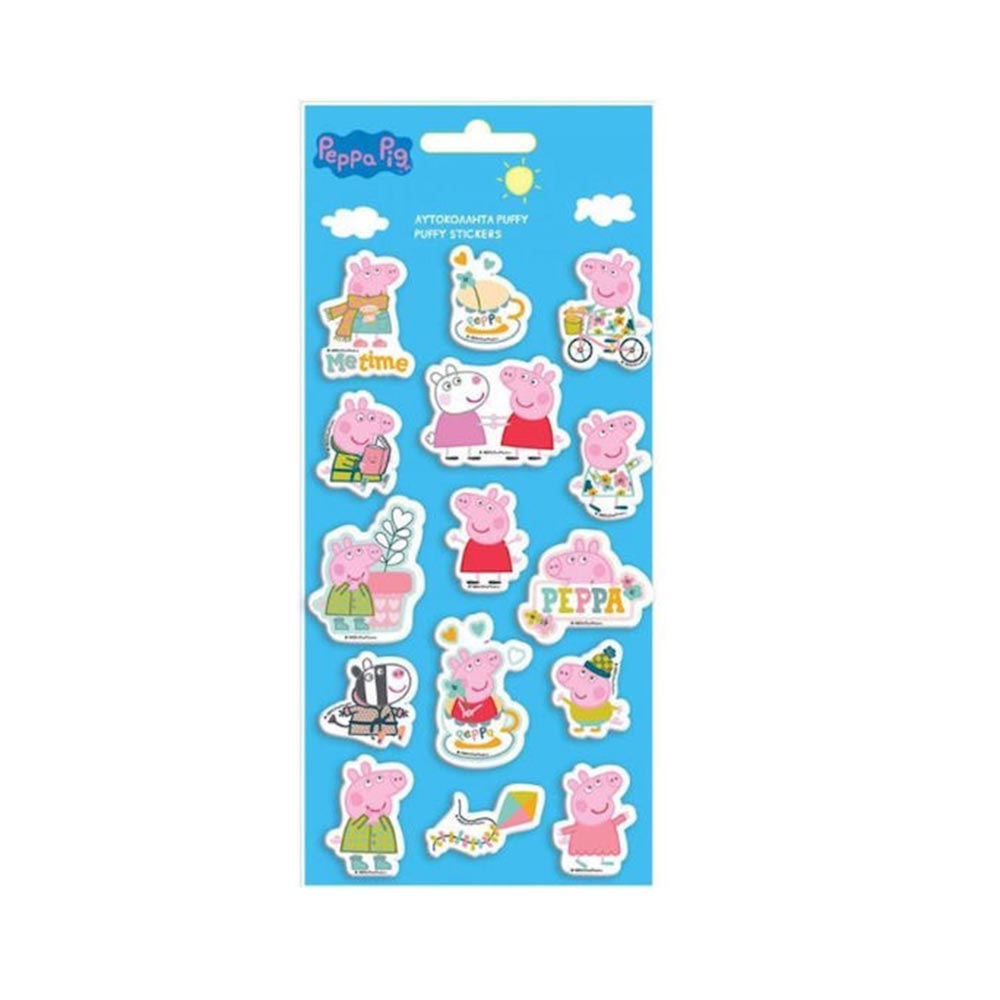 Aυτοκόλλητα Puffy Peppa Pig 482764 Diakakis - 104426