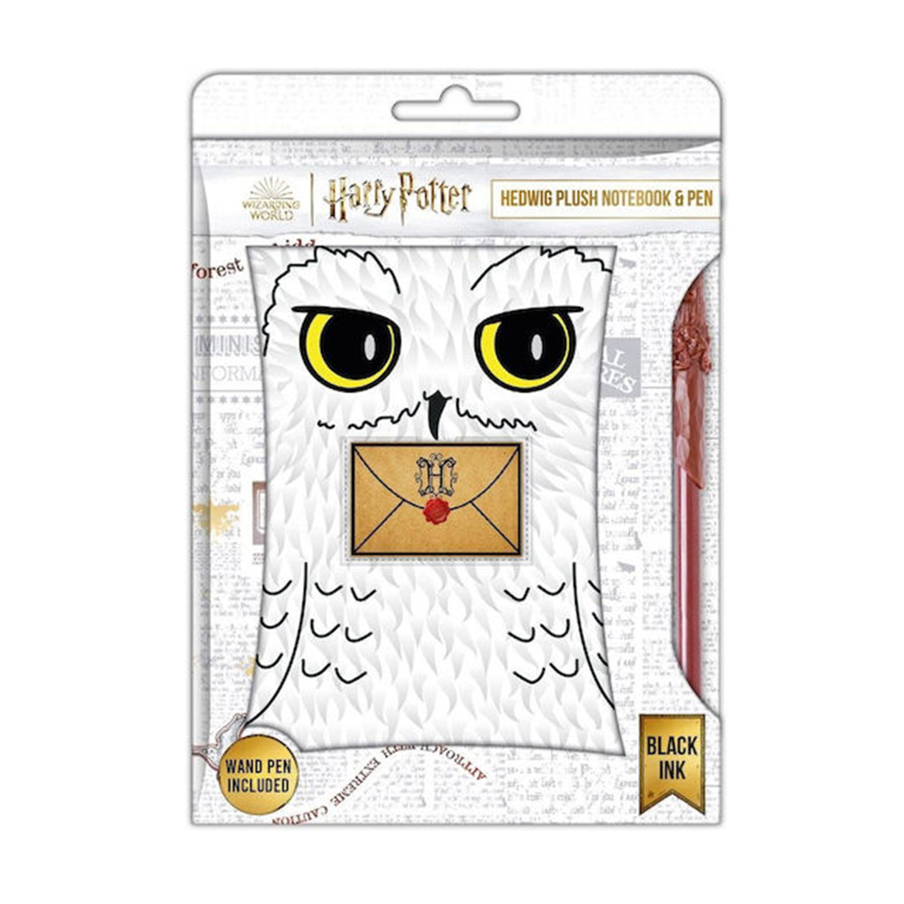 Σημειωματάριο Με Στυλό Hedwig Plush Harry Potter HP713524 Blue Sky - 108345