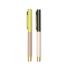 Σετ 2 Στυλό Colour Block Pens Off White & Taupe DCBS-1010 Designworks - 0
