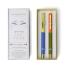 Σετ 2 Στυλό Colour Block Pens Cobalt & Army Green 0.7mm DCBS-1013E Designworks - 2