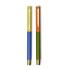 Σετ 2 Στυλό Colour Block Pens Cobalt & Army Green 0.7mm DCBS-1013E Designworks - 0