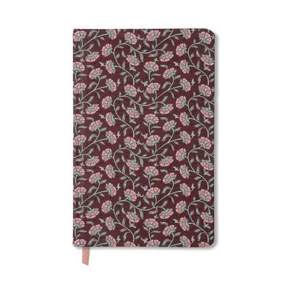 Σημειωματάριο Soft Touch Journal - Burgundy Vintage Floral 256Φ JB85-2217 Designworks - 115002
