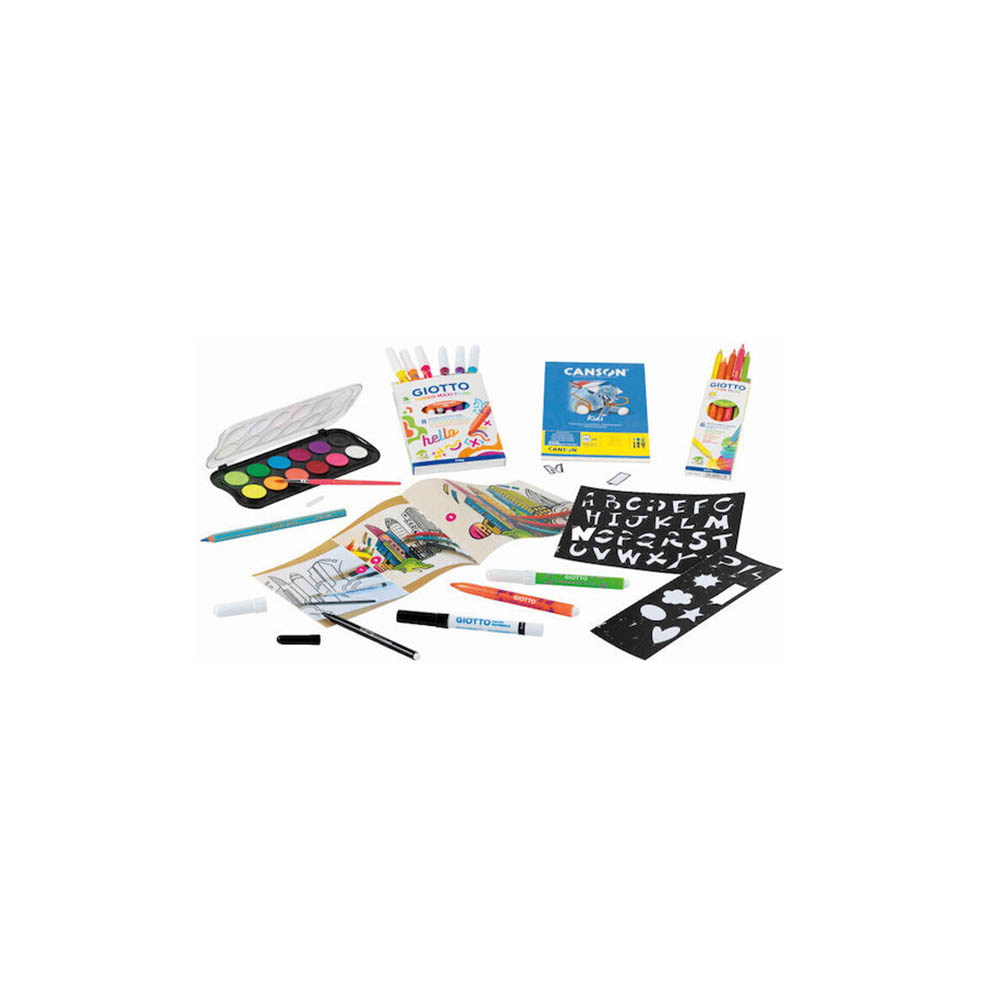 Σετ Δημιουργίας Art Lab Fluo Mania 582500 Giotto - 1