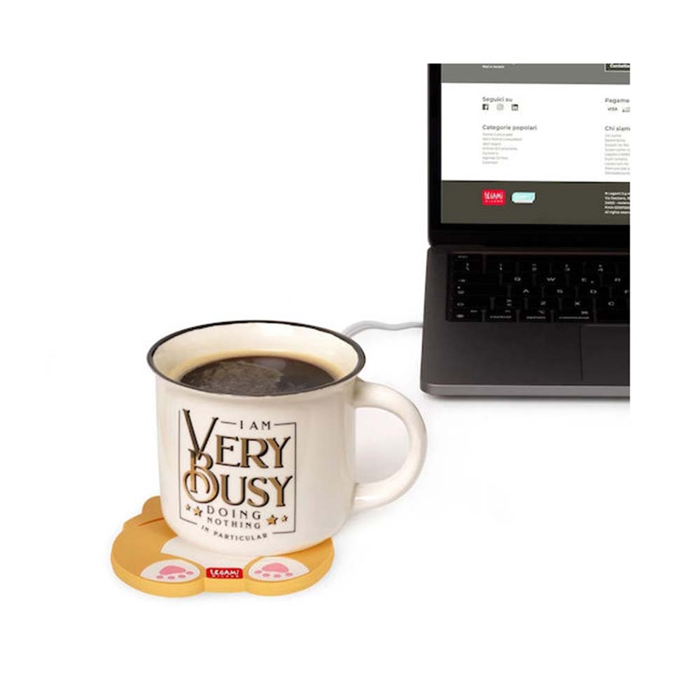 Θερμαινόμενη Βάση USB Mug Warmer Corgi  - Warm It Up! - WIU0011 Legami - 1