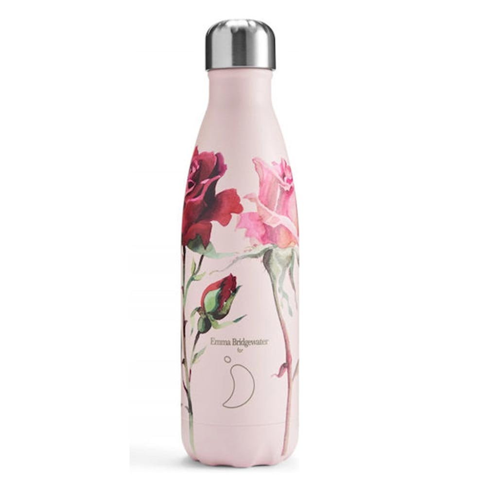 Ανοξείδωτο Μπουκάλι Θερμός E.B Roses 500ml 22772 Chillys - 108048