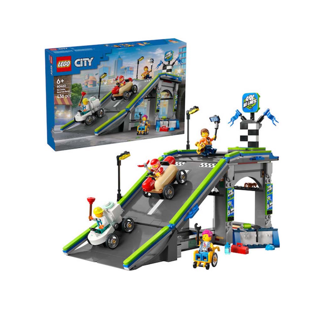  City No Limits: Race Car Ramp Track 60460 Lego - 1