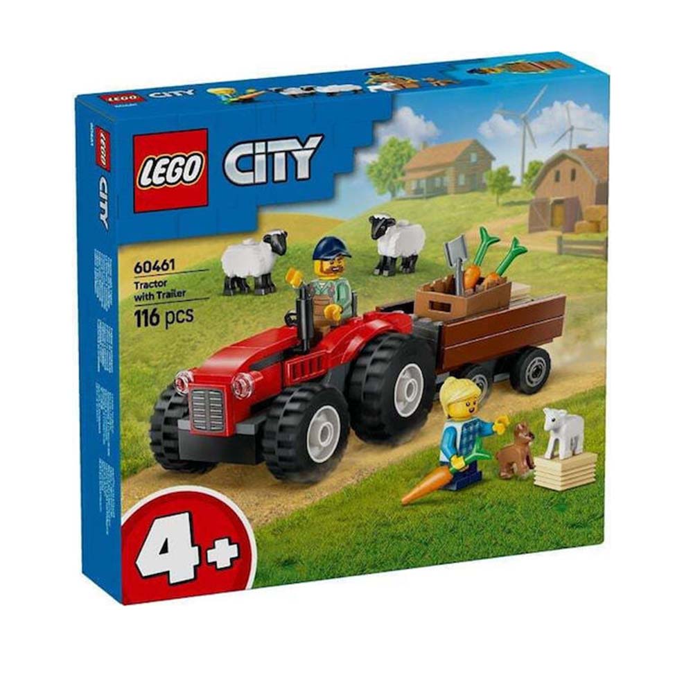 City Tractor with Trailer 60461 Lego - 111054