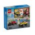 City Pizza vs. Fire Truck Race Car 60458 Lego - 1