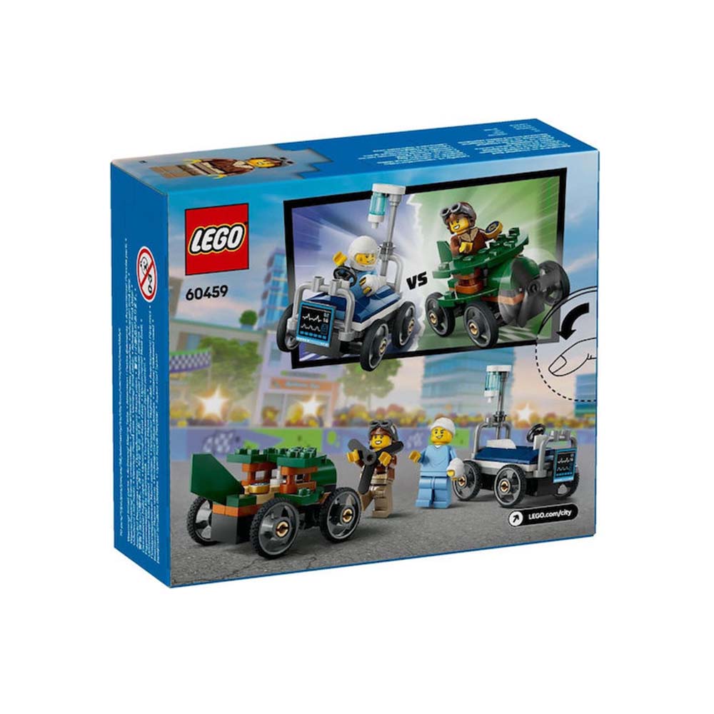  City Airplane vs. Hospital Bed 60459 Lego - 2