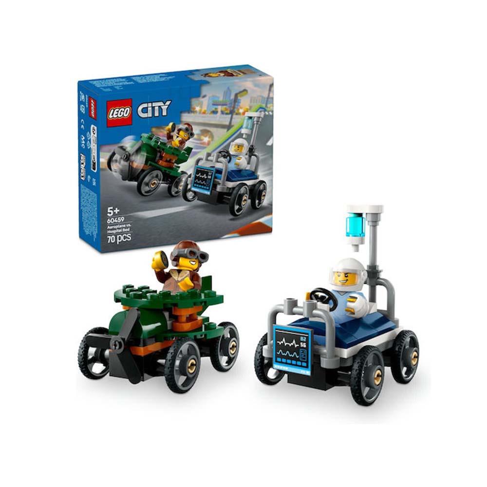  City Airplane vs. Hospital Bed 60459 Lego - 4