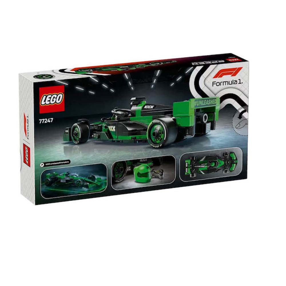  Speed Champions Kick Sauber F1 Team C44 Race Car 77247 Lego - 4