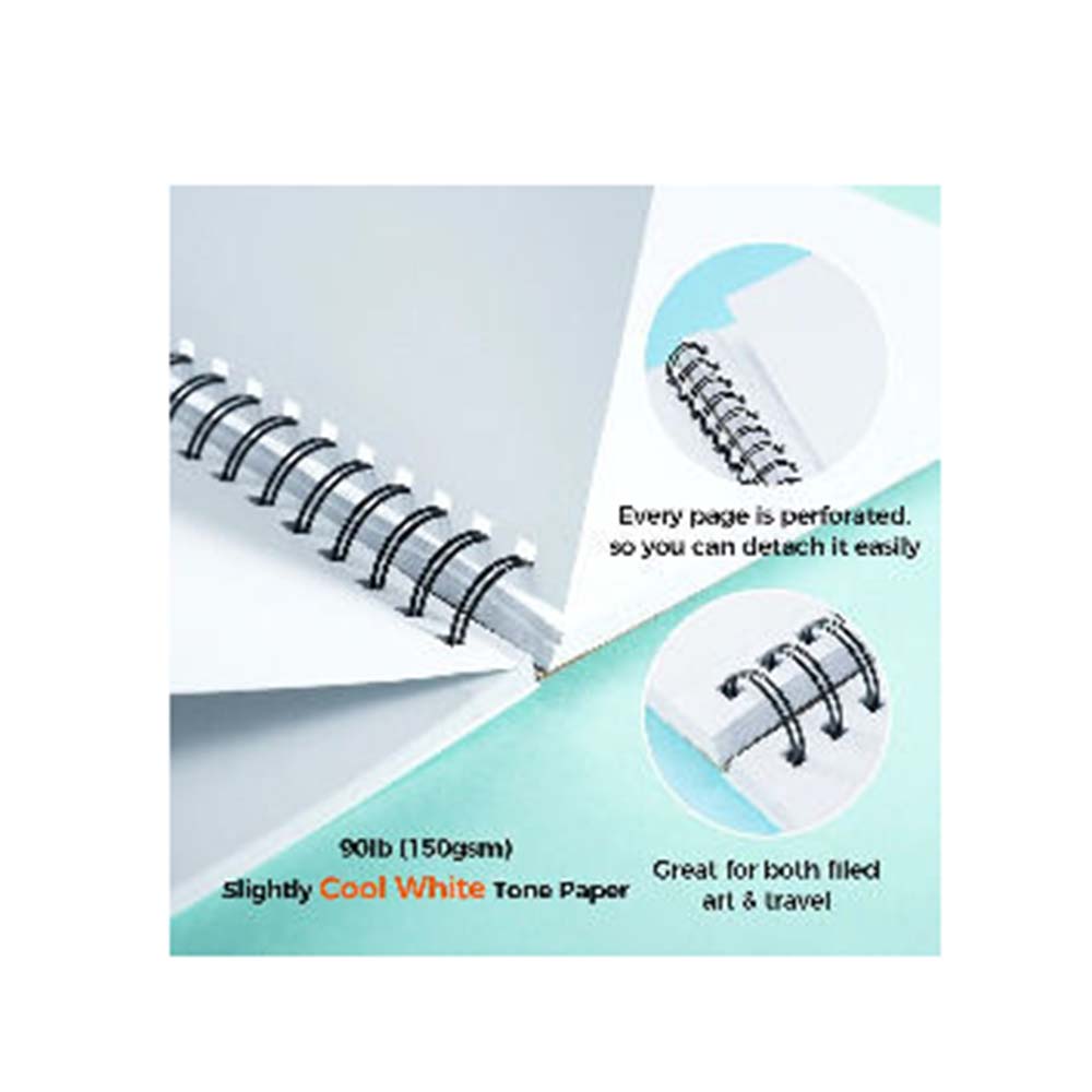 Μπλοκ Σχεδίου Sketchbook A5 14.8x21cm 60Φ OHU-Y44-83000-47 Ohuhu - 1