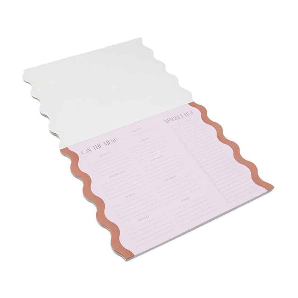 Σημειωματάριο Meal Planner Notepad with Magnets - Pink + Chartreuse MPN-200 Designworks - 2