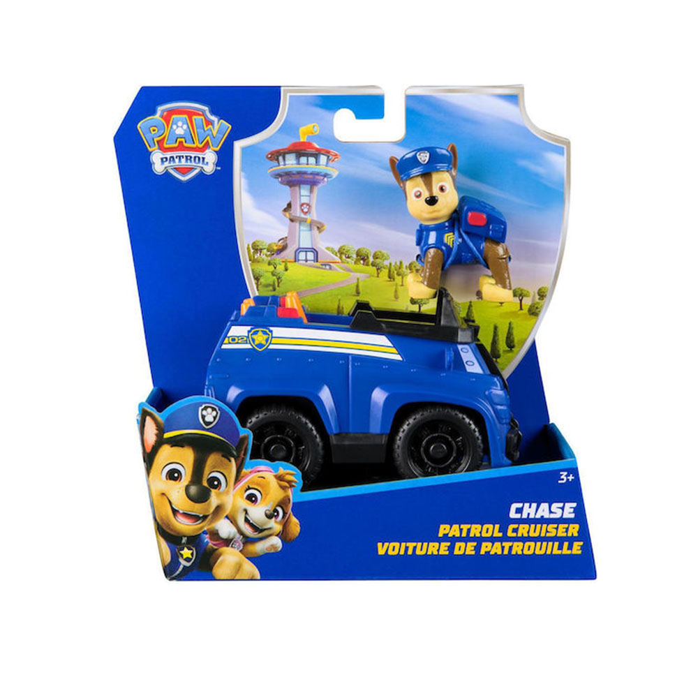Όχημα Περιπολικό Paw Patrol Chase - Patrol Cruiser Vehicle 20149041 Spin Master - 112291