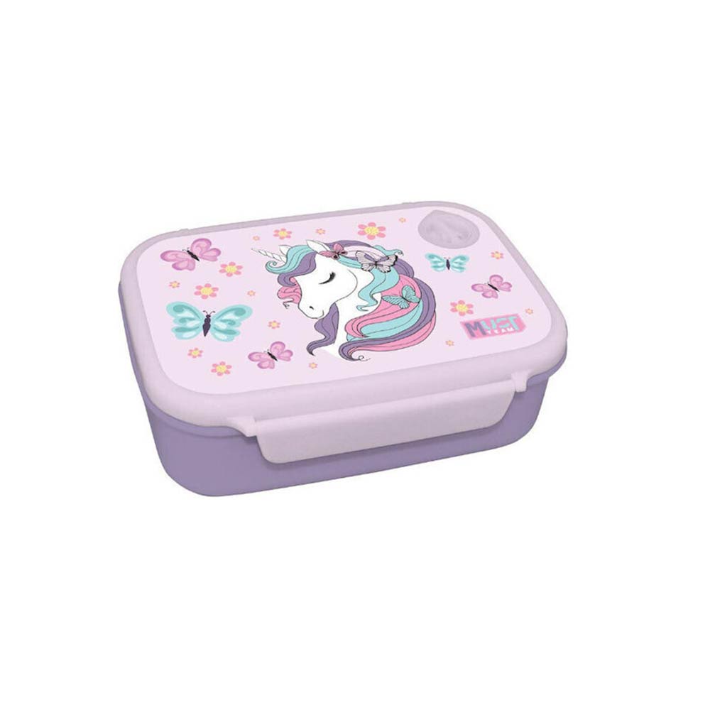  Σετ Φαγητοδοχείο 800ml & Παγούρι 500ml  Lovely Unicorn 586459 Must - 1