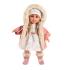 Κούκλα Elena , Ξανθιά με Ροζ Παλτό , Κουκούλα Γούνινη 35εκ 53541 Llorens Dolls - 0