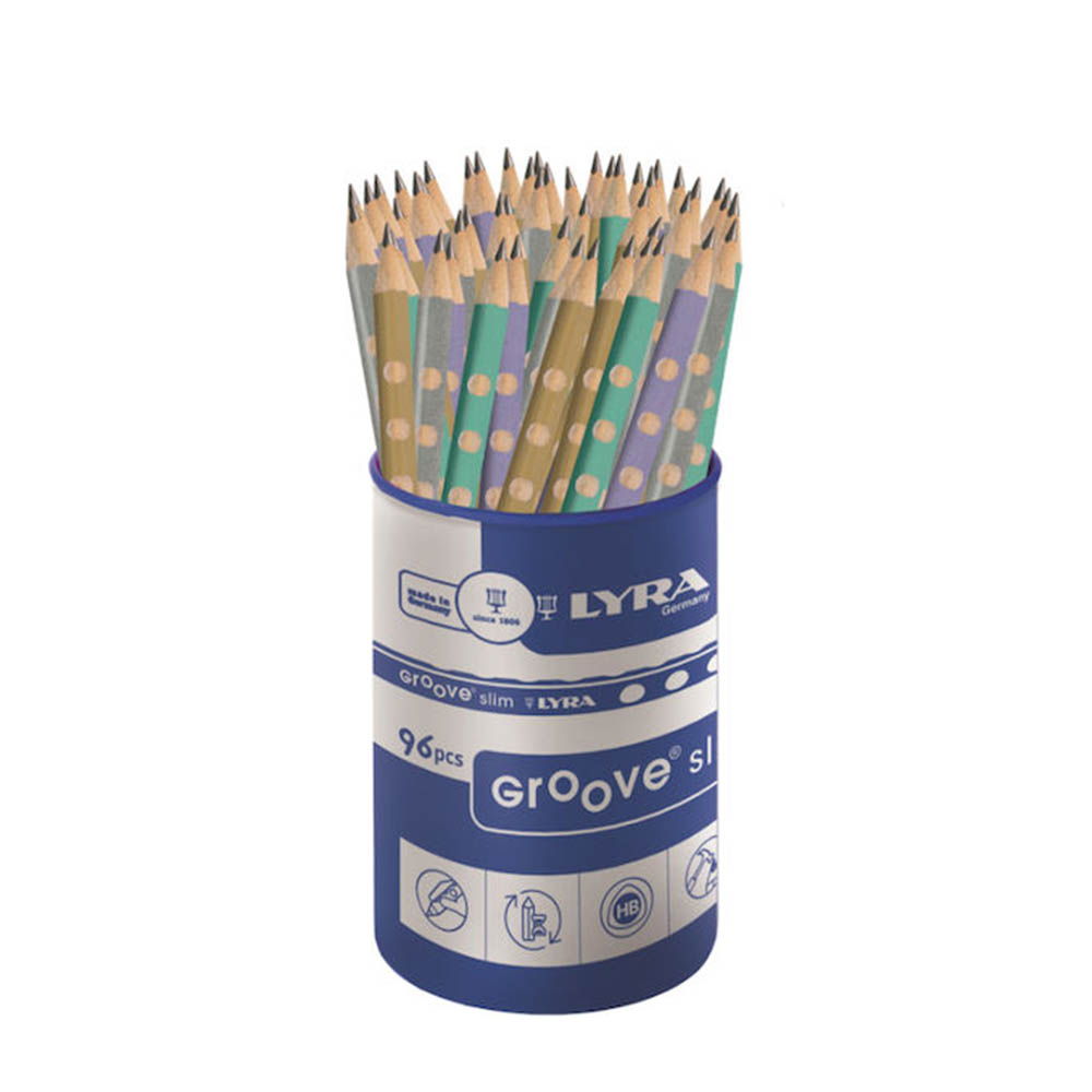 Μολύβι Groove Slim Graphite Μεταλλικό HB 1763962 Lyra - 102712
