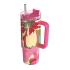 Ποτήρι Θερμός με Καλαμάκι Rambler SS Pink Flambe L 950ml 40030 Quokka - 0