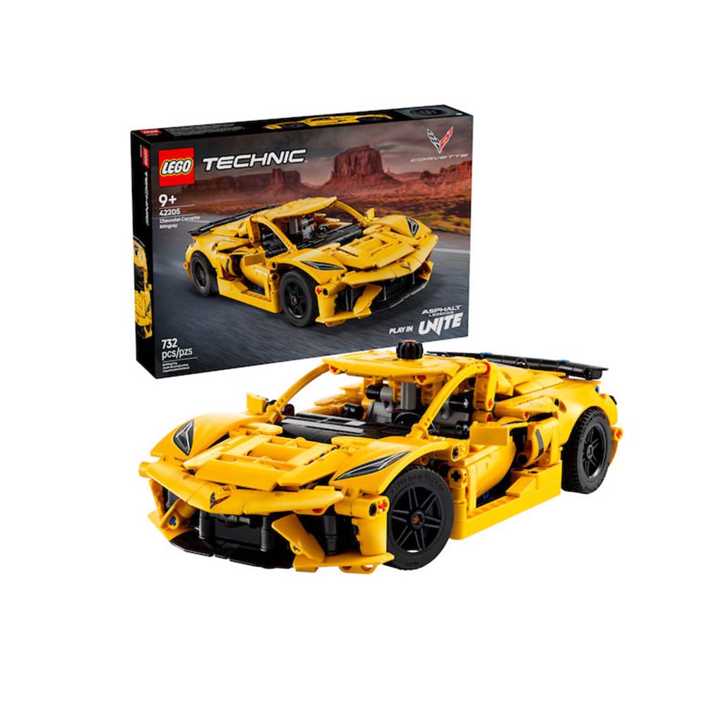Technic Chevrolet Corvette Stingray 42205 Lego - 4