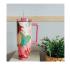 Ποτήρι Θερμός με Καλαμάκι Rambler SS Pink Flambe L 950ml 40030 Quokka - 1