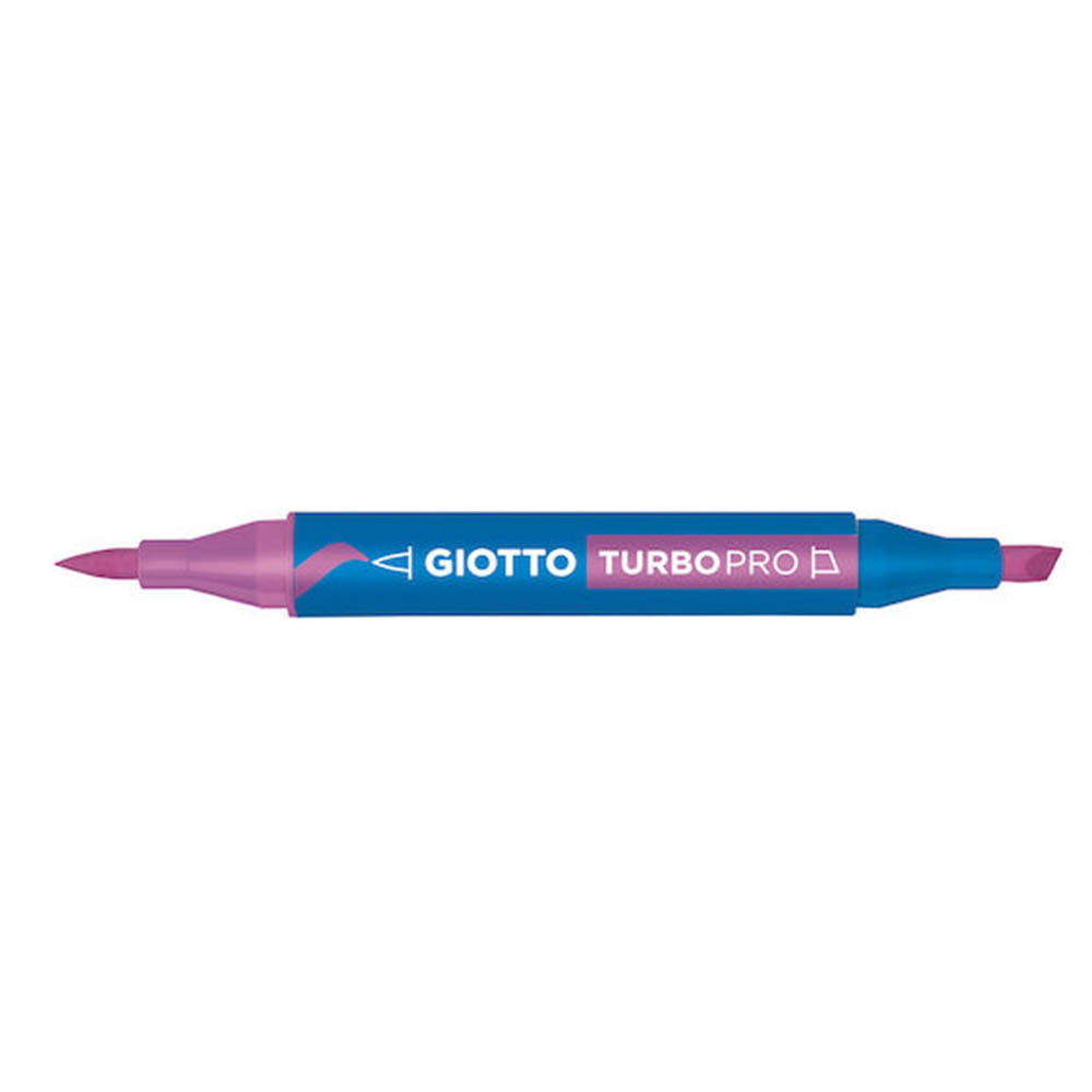 Μαρκαδόρος Με Διπλή Μύτη Water Based N.15 Purple 42805 Turbo Pro Giotto - 102673