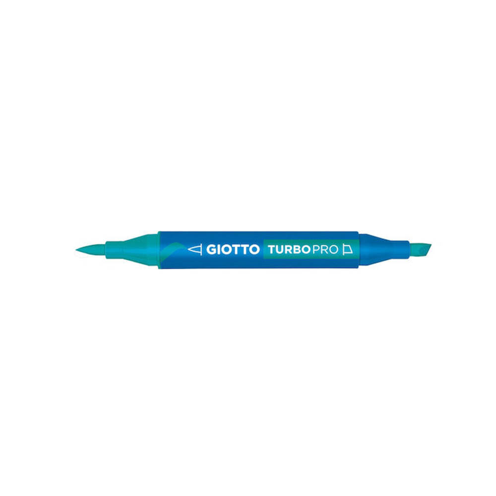 Μαρκαδόρος Με Διπλή Μύτη Water Based N.40 Leaf Green 428040 Turbo Pro Giotto - 102683