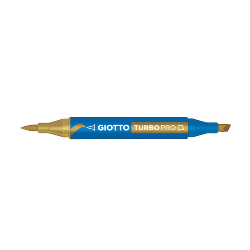 Μαρκαδόρος Με Διπλή Μύτη Water Based N.31 Natural Sienna 428031 Turbo Pro Giotto - 102687
