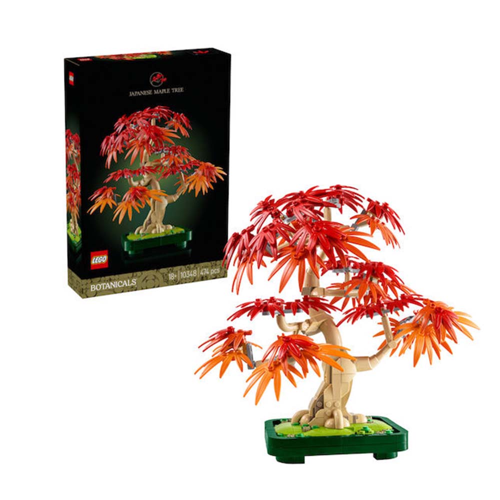 Botanical Japanese Red Maple Bonsai Tree 10348 Lego - 3