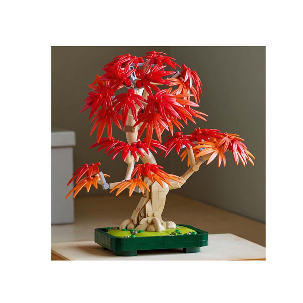 Botanical Japanese Red Maple Bonsai Tree 10348 Lego - 2