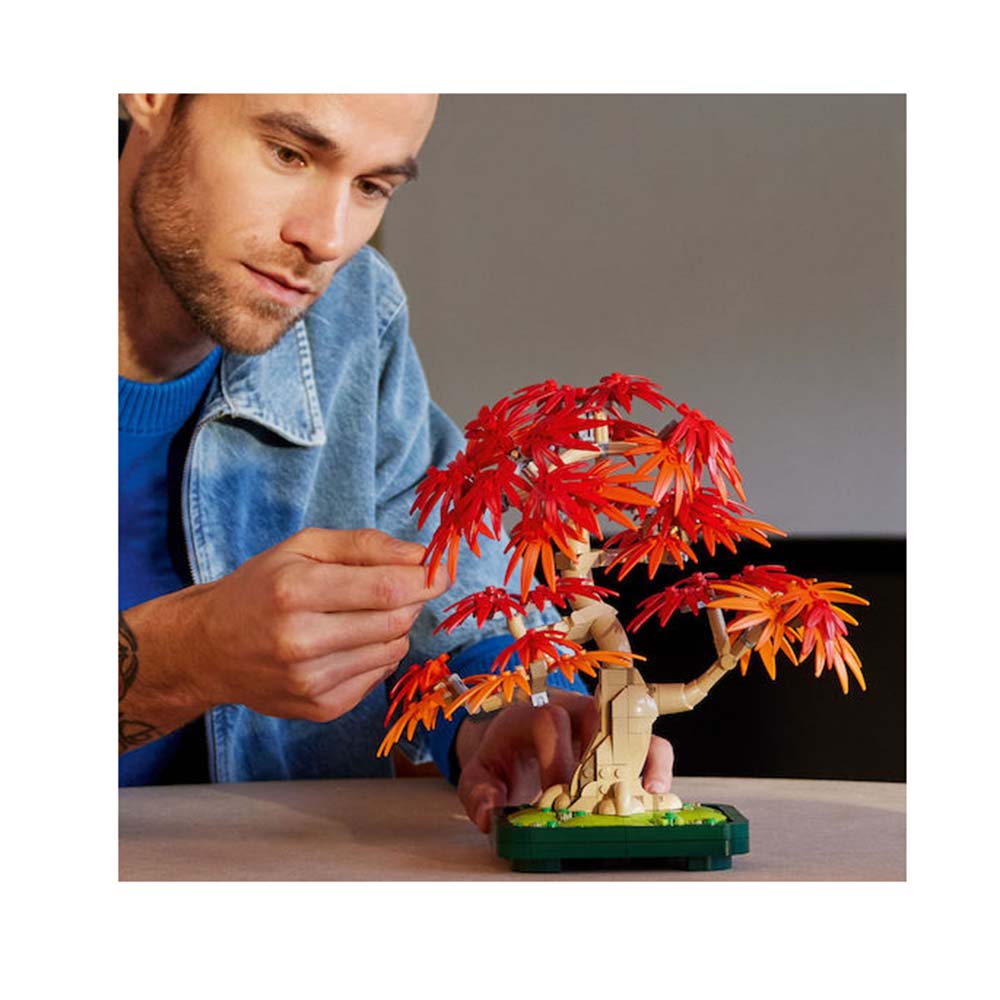 Botanical Japanese Red Maple Bonsai Tree 10348 Lego - 1