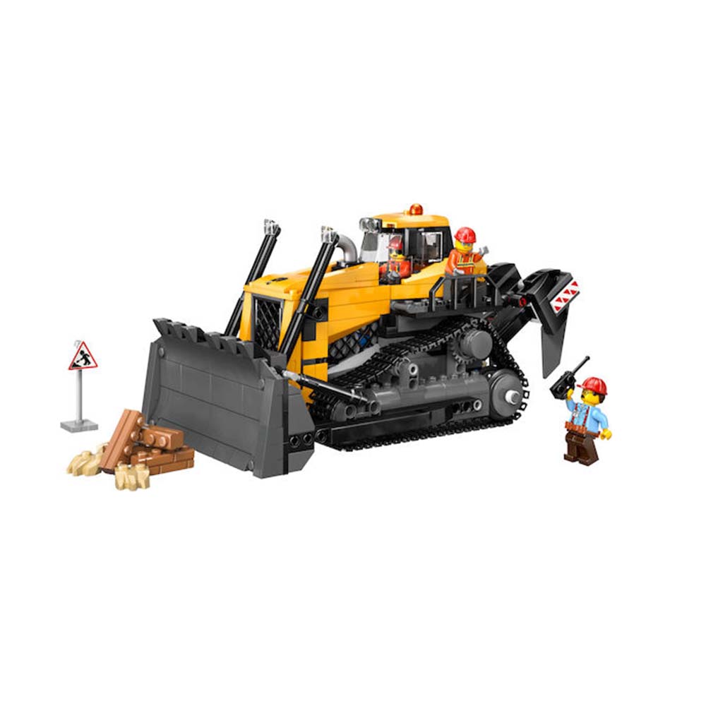City Yellow Bulldozer 60466 Lego - 4