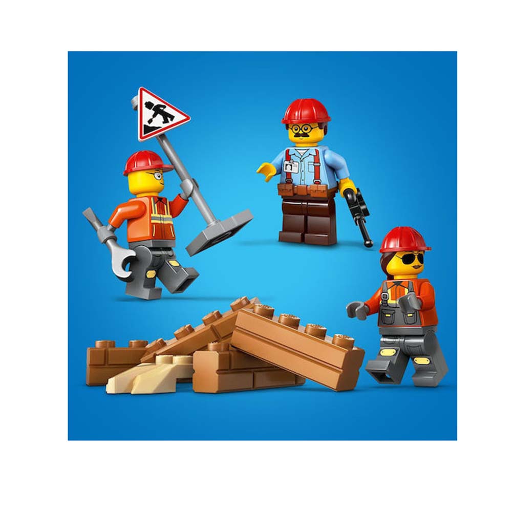 City Yellow Bulldozer 60466 Lego - 3