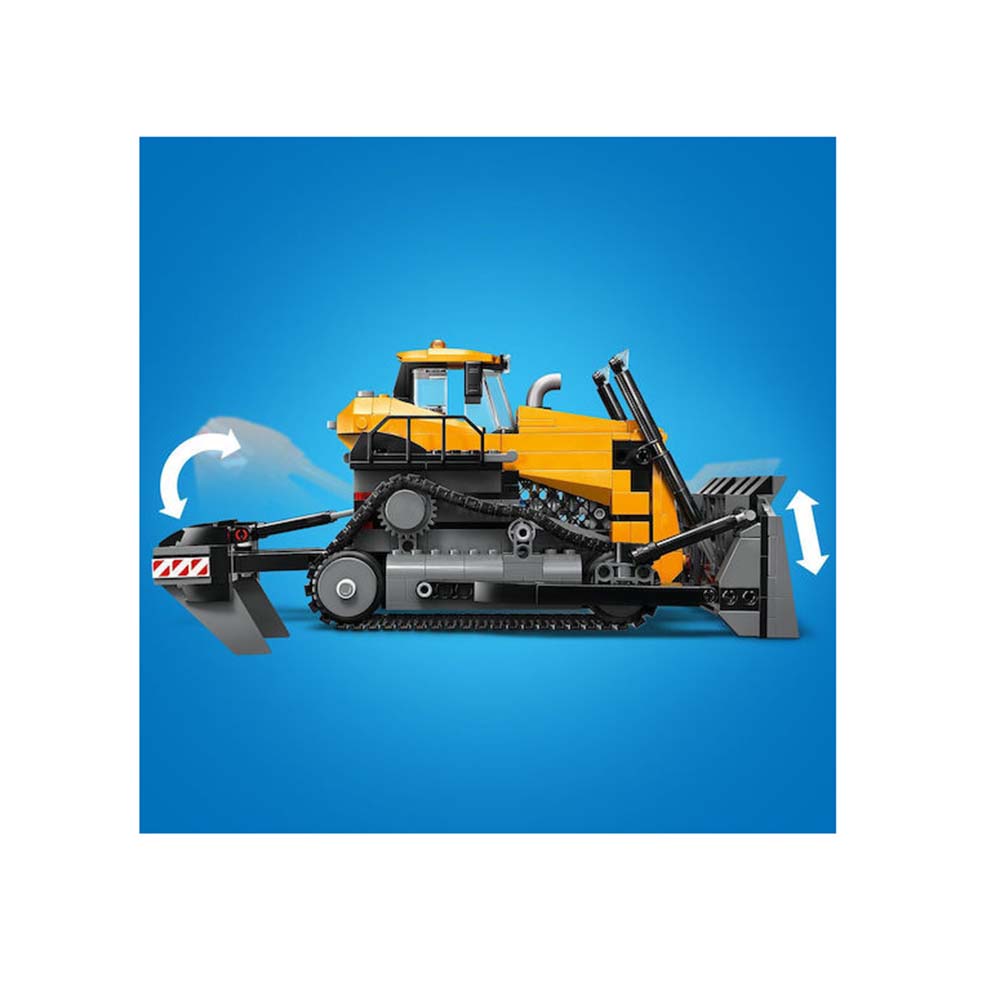 City Yellow Bulldozer 60466 Lego - 2