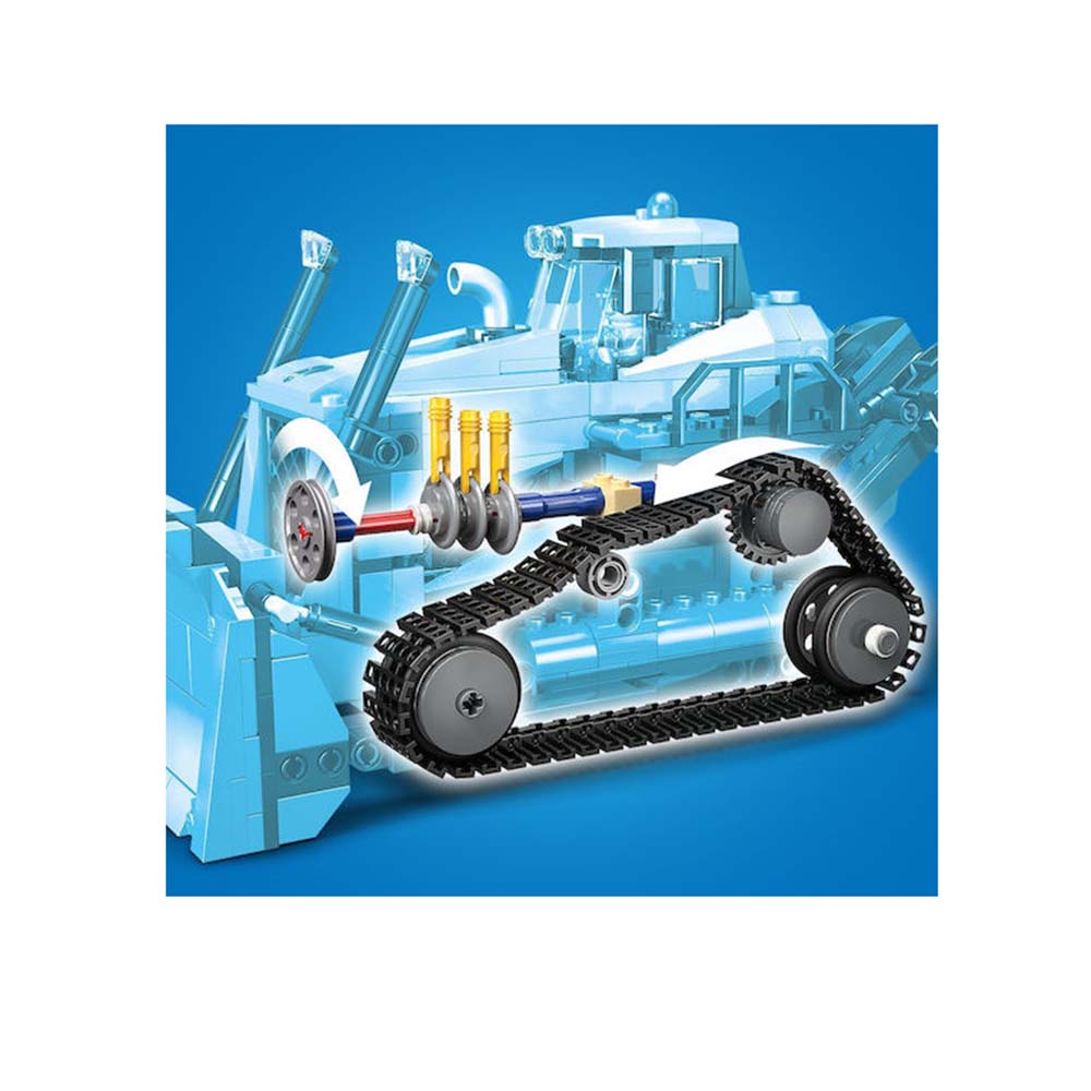 City Yellow Bulldozer 60466 Lego - 1