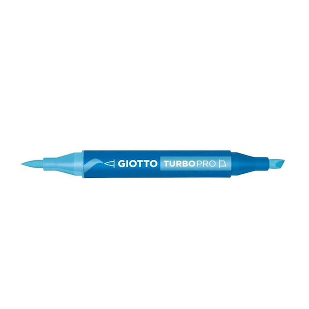 Μαρκαδόρος Με Διπλή Μύτη Water Based N.21 Aquamarine 428021 Turbo Pro Giotto - 102645