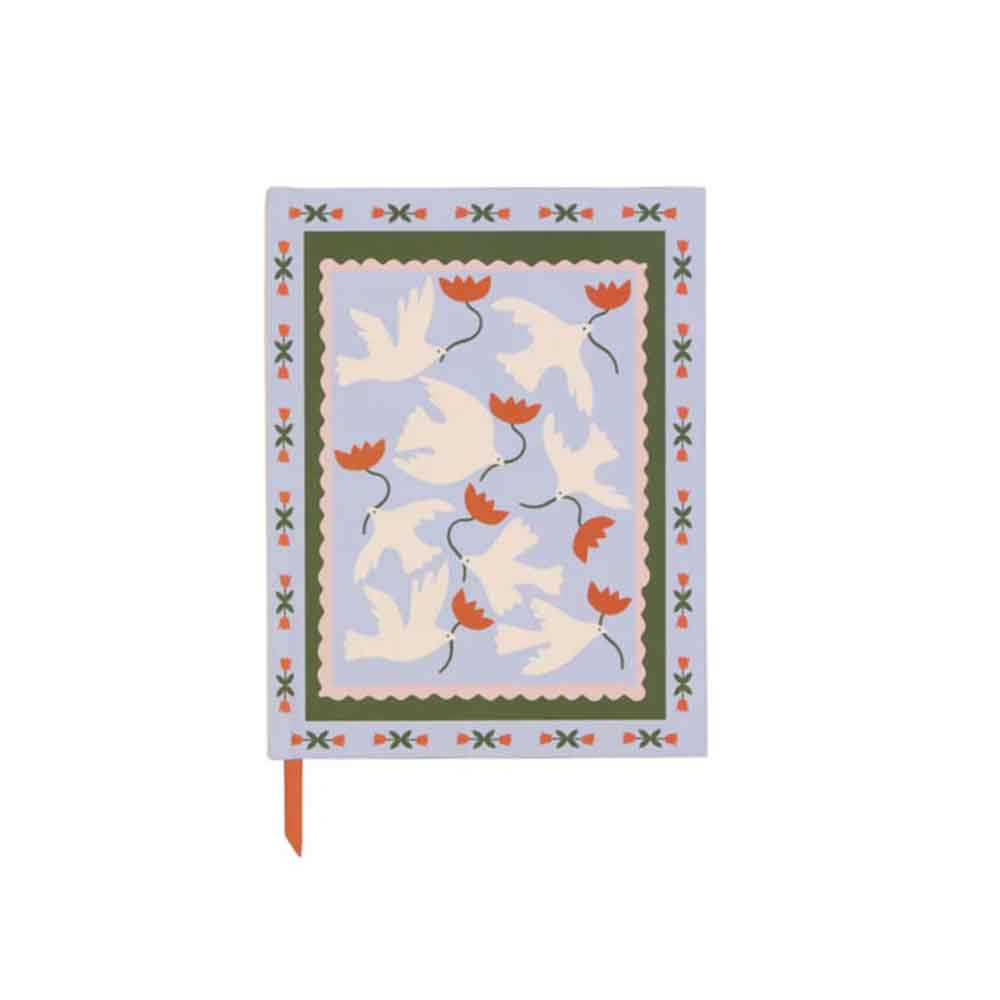 Σημειωματάριο A5 Ριγέ 96Φ  "A Dopo!" Flower Journal JB68-1003EU Designworks - 114969