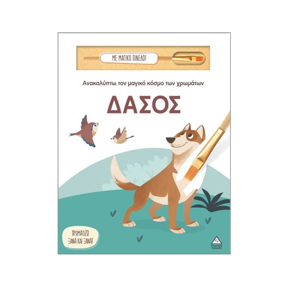 Ανακαλύπτω Τον Μαγικό Κόσμο Των Χρωμάτων- Δάσος Με Μαγικό Πινέλο! Τζιαμπίρης Πυραμίδα - 106002