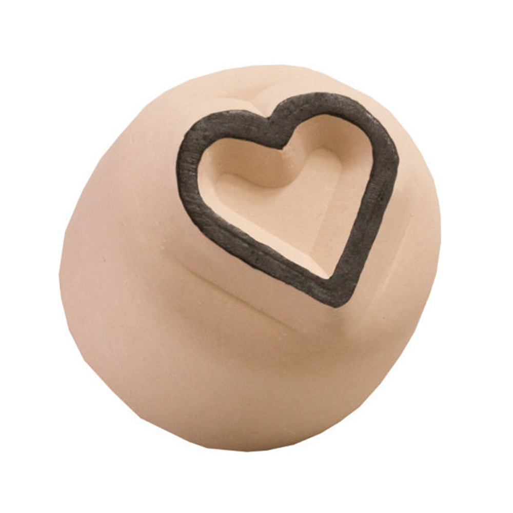 Στάμπα Για Τατουάζ Απο Πέτρα Small Heart 3cm LAS029 LaDot - 2