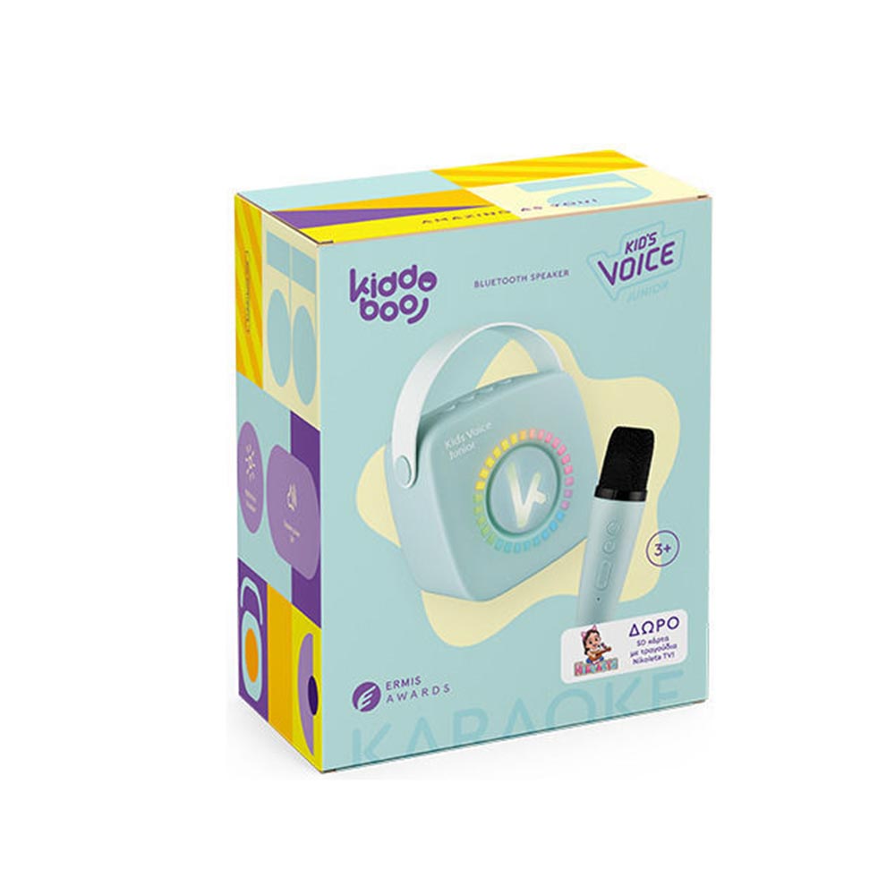 Karaoke Speaker & Mic BT KidsVoice Blue KBT3NTBLU Kiddoboo - 3