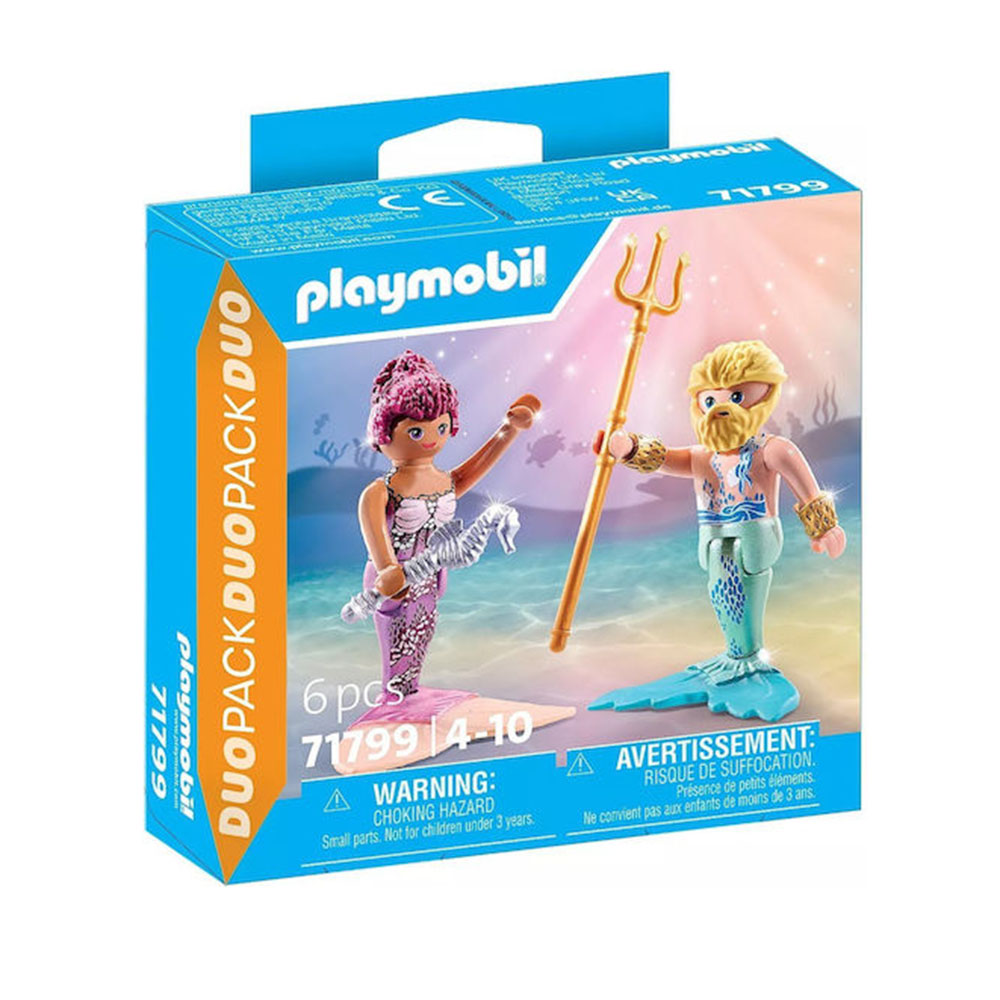 Duo Pack Γοργόνα & Τρίτωνας 71799 Playmobil - 112250